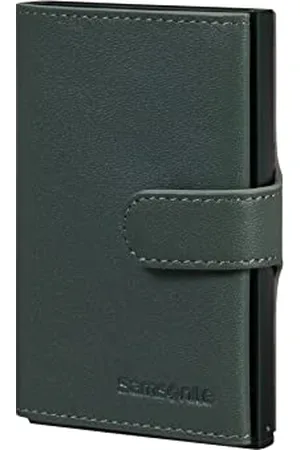 Samsonite Alu Fit SLG - Portefeuille, 10,2 cm, Vert (Ivy Climing)