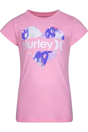Hurley Hrlg Split Heart Tee T-Shirt, , 6 Ans Fille