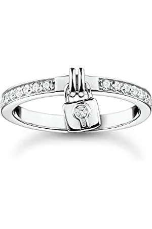 Thomas Sabo Ring Schloss 925 Sterling Silber TR2371-051-14-60