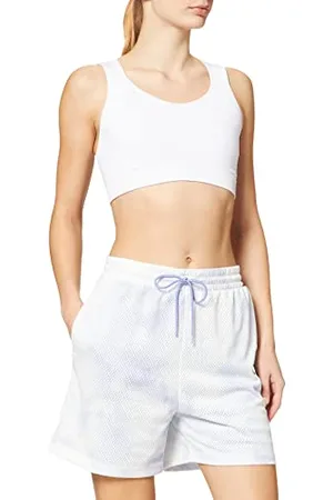 Nike W NSW ICN Clsh Shrt MSH AOP HR Short Femme, Light Thistle/Light Thistle, XS