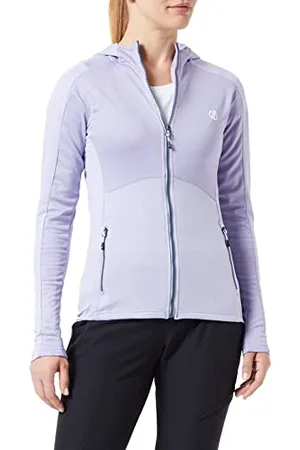Dare 2B Ritual II Womens Core Strech pour le ski, la randonnée et le trekking - Tissu stretch recyclé chaud, séchage rapide, capuche et fermeture éclair complète
