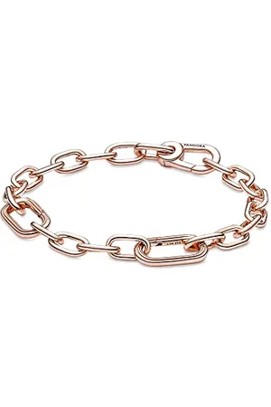 PANDORA ME Bracelet Link fin en métal plaqué or rose 14 carats, 2