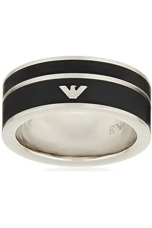 Emporio Armani Bague Pour Homme, Bague En Acier Inoxydable 9/10/11/11.5mm, EGS2032040