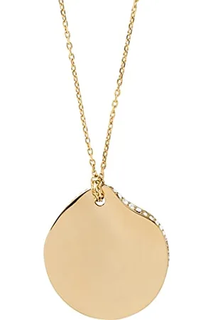 Skagen Collier Pour Femmes Katrine, Longueur : 559 mm Collier En Acier Inoxydable Doré, SKJ1514710