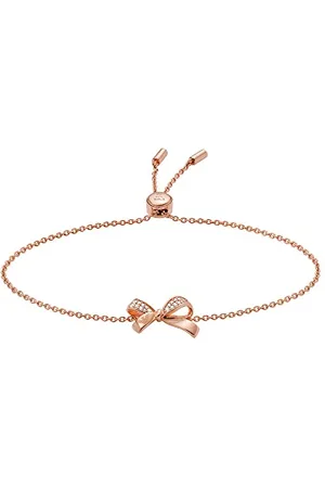 Emporio Armani Bracelet Pour Femme Sentimental, Longueur Intérieure : 160-235mm / Taille Arc : 17X12mm Bracelet En Argent Sterling Et Or Rose, EG3544221