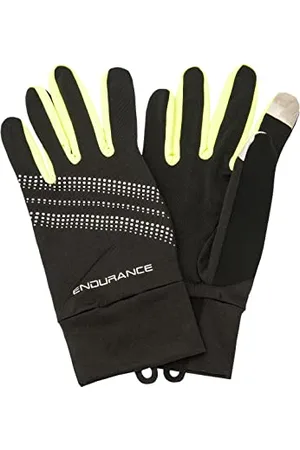 Endurance Gants Unisexe Sherman avec Fonction Tactile Pratique 5001 Safety Yellow, Taille M