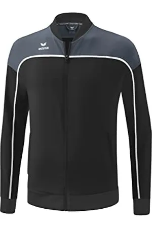 Erima Change by Fonctionnel Veste de présentation, Noir/Gris/Blanc, XXL Homme