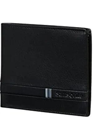 Samsonite Flaggedlg - Portefeuille, 10,5 cm, Noir (Noir)