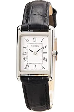 Seiko Femmes Analogique Quartz Montre avec Bracelet en Cuir SWR053P1