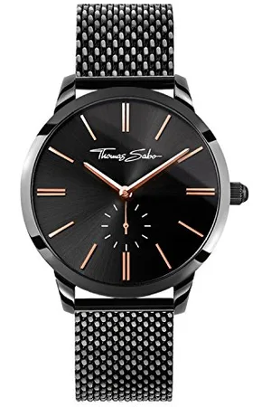 Thomas Sabo Femme Analogique Quartz Montre avec Bracelet en Acier Inoxydable WA0277-202-203-33