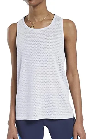 Reebok TS Perf Tank Top, Femme, Porcelaine, XL