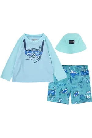 Hurley Hrlb Scuba 3pc Set Short Board, , 4 años Fille