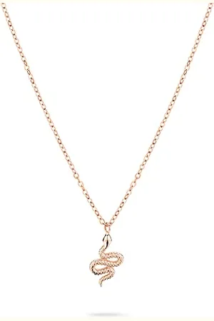 Apple of Eden AJ-0015-N-46 Collier, or rose (plaqué ionique)
