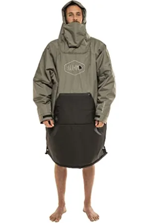 all in Poncho Junior Storm Sherpa - Imperméable et Anti-Vent - Poche Kangourou - Matières 100% Recyclées - Taille Enfant d
