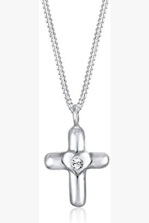 Elli Collier Enfant Pendentif en Filigrane avec des Cristaux en Sterling 925