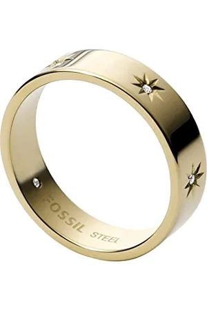 Fossil En Acier Bague Sadie Shine Bright de Inoxydable, dorée, pour Femme, JF038747107