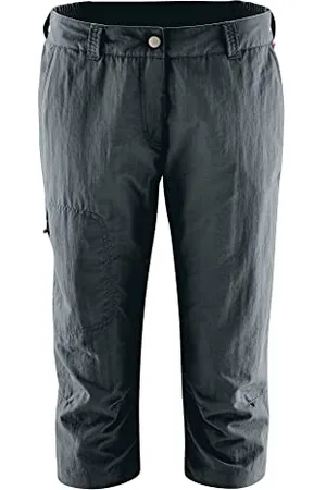 Maier Sports Pantacourt Fonctionnel Neckar pour Femme 100% PA, Pantalon de randonnée et Capri, Gris ( /949), Taille 40