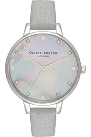 Olivia Burton Montre Analogique à Quartz pour Femme Collection Classics avec Bracelet en Cuir - OB16SE16