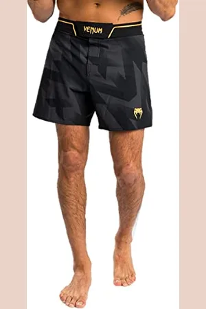 Venum Homme de Mma Razor Shorts, Black/Gold, XXL EU