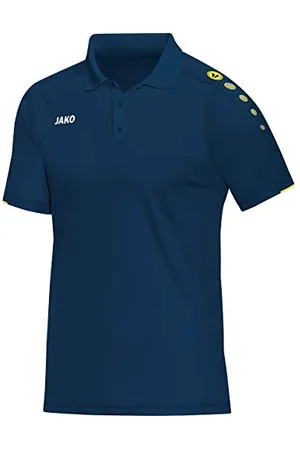 Jako Polo pour Homme, Taille XL, Nuit/Citron