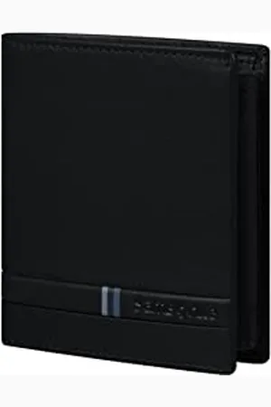 Samsonite Flaggedlg - Portefeuille, 10,6 cm, Noir (Noir)