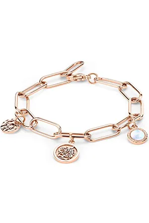 Apple of Eden AJ-0058-B-20 Bracelet, or rose (placage ionique)