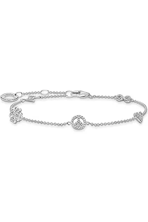 Thomas Sabo Bracelet argent sterling Oxyde de Zirconium femme, , one size - A2039-051-14-L19V