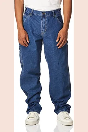 Dickies Jean de Charpentier à Coupe Droite décontractée, , 31 W/32 L Homme