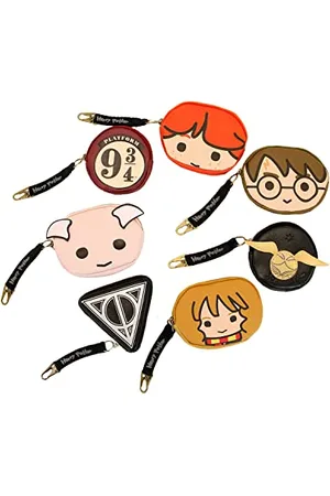 KARACTERMANIA Harry Potter Assorti HP-Présentoir Porte-monnaie Pill Chibi, Multicolore
