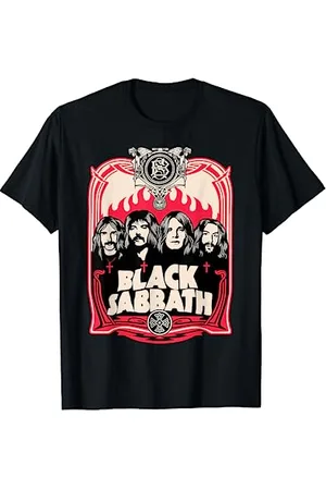 Black Sabbath Tee-shirt Sabbath Group Crest T-Shirt