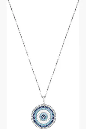 Engelsrufer Aux Femmes Argent Sterling Oxyde de Zirconium Collier - ERN-Eye-ZIM