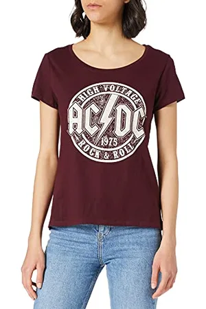 AC/DC WOACDCRTS040 T-Shirt, , L Femme