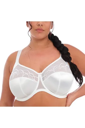 Elomi Cate UW Full Cup Banded Bra In White (4030)