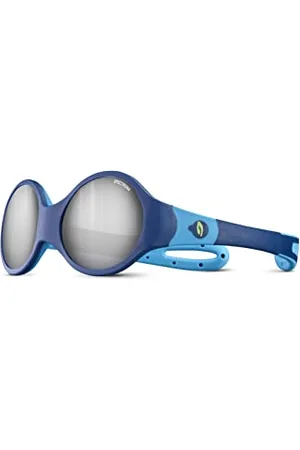 Julbo J5332332 Lunettes de Soleil Bébé Unisexe, Bleu Fonce/Bleu Turquoise, 1-3 Ans