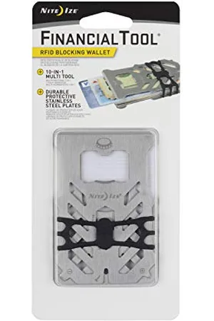 Nite Ize Financial Tool Portefeuille de blocage RFID Outil financier Portefeuille de blocage RFID - , N/A