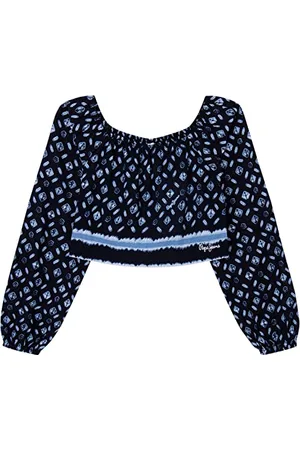 Pepe Jeans Fille Salma blouse, Multicolore, 10 ans EU