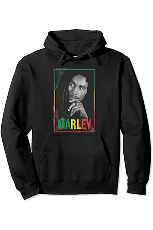 Bob Marley Photo officielle blanche Sweat à Capuche