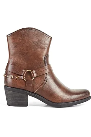 D.franklin Femme Botas Cowbpy Haut Chaussure Bateau, , 40 EU