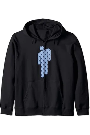Billie Eilish Blohsh Bleu Sweat à Capuche