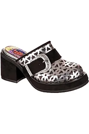 Irregular Choice Femme Side Hustle Mule, Noir, 37 EU