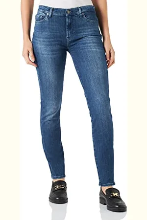 7 for all Mankind HW Skinny Slim Illusion Jeans, , Regular aux Femmes