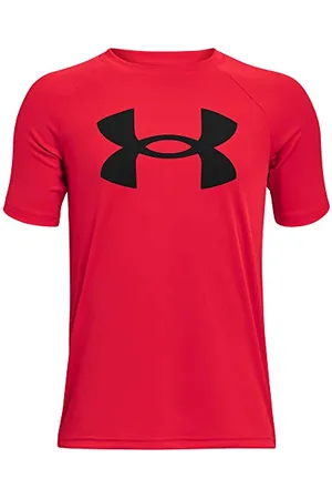 Under Armour Garçon UA Tech Big Logo SS, T-shirt de sport léger, T-shirt running pour garçon