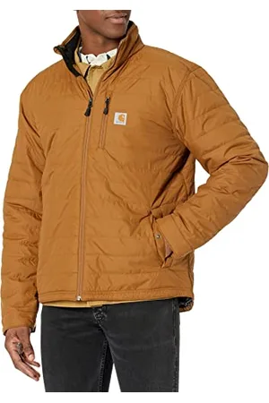 Carhartt Rain Defender® Relaxed Fit Lightweight Insulated Jacket, VESTE GILLIAM Pour des hommes, ® BROWN