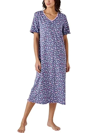 Damart Lot De 2 Chemises De Nuit Jersey Pur Coton Peigné