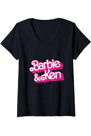 Barbie T-shirt & Ken, plusieurs tailles et couleurs T-Shirt avec Col en V