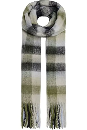 ONLY ONLTESSIE Life Check Scarf CC Echarpe, , Taille Unique (Lot de 90) Femme