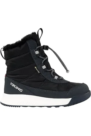 Viking Aery Warm GTX SL Botte de Neige, Black/Charcoal, 35 EU