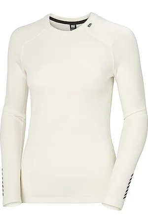 Helly Hansen Aux femmes W Lifa Merino Midweight Crew L Blanc et crème