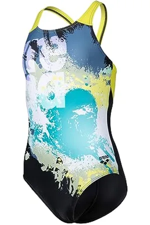 Arena Maillot de Bain Feel Waves Breaking V Back pour Filles