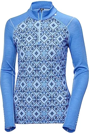 Helly Hansen Aux femmes W Lifa Merino Midw Gra 1/2 Zip XS ULTRA BLEU